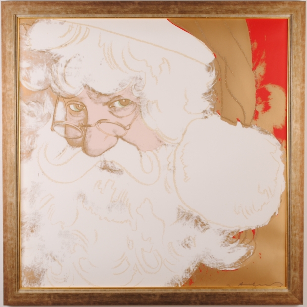 ポップアートの絵をシルクスクリーンの版画で制作したアンディ