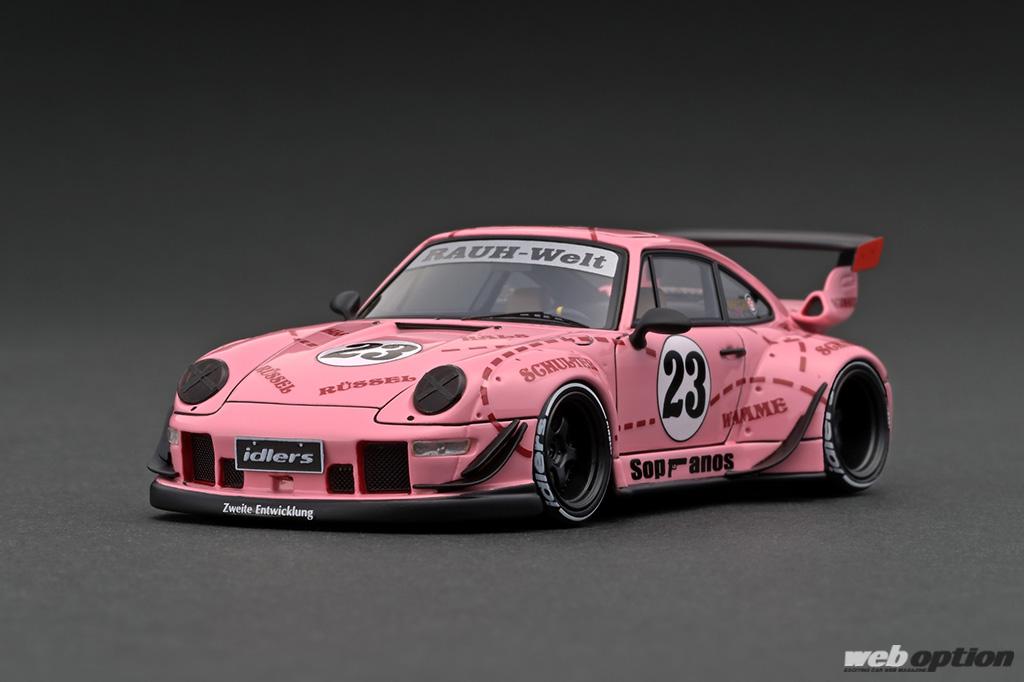 ピンクピッグ×RWBが1/43スケールに！」ポルシェマニアはマストバイの