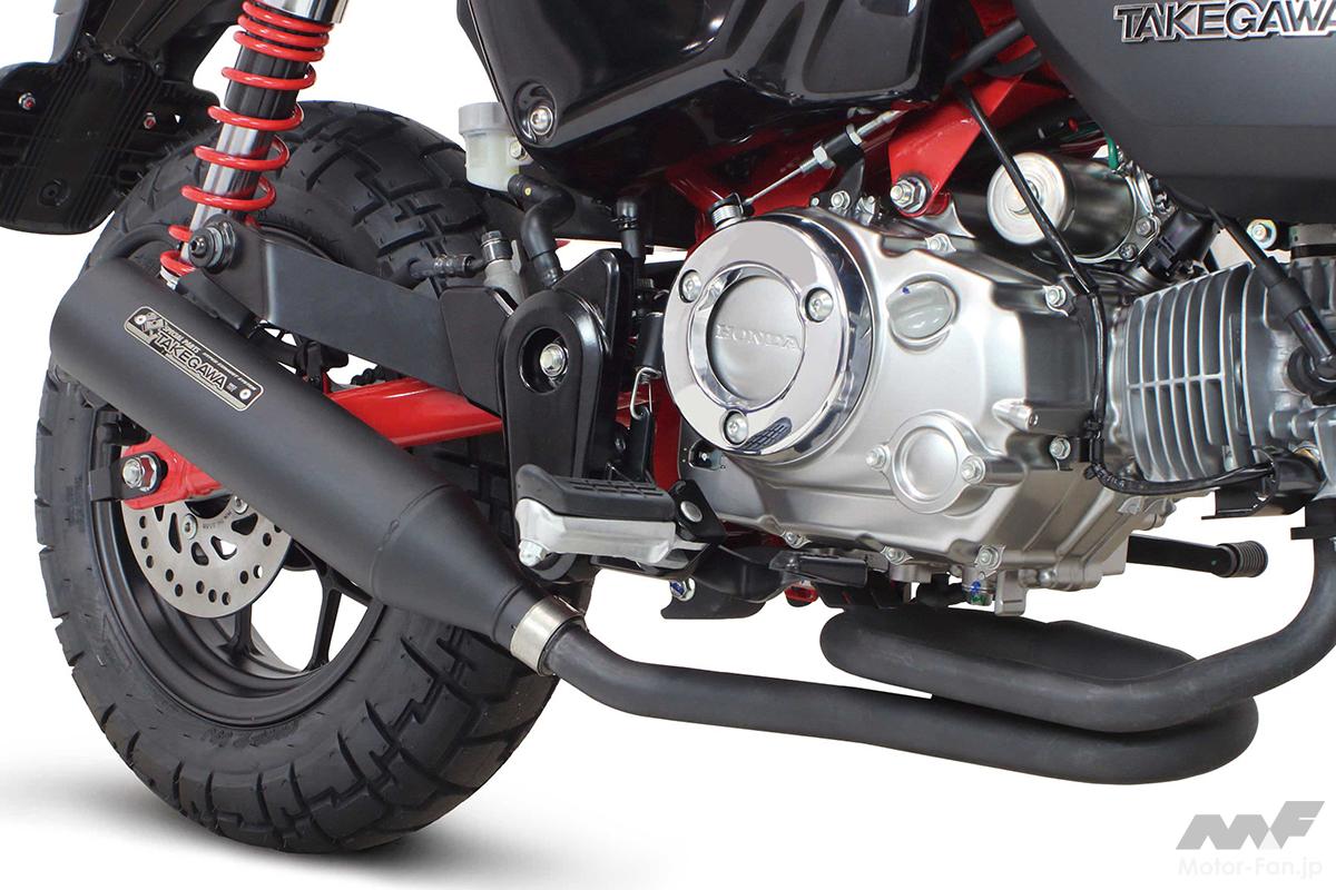 モンキー125(JB05)用新マフラーはトグロ風とトラッカータイプ
