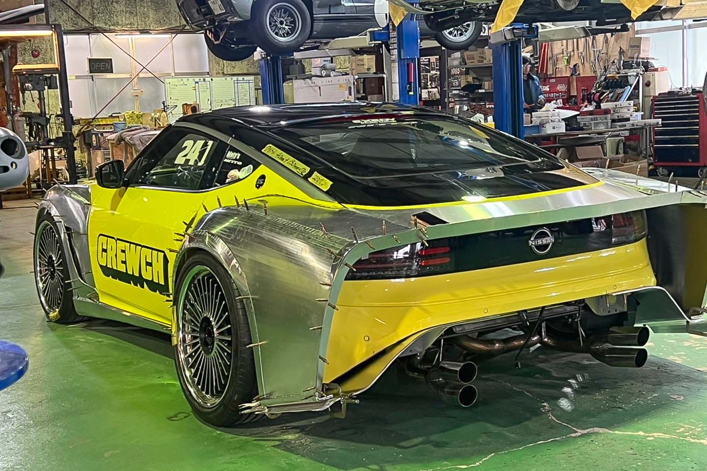 車幅2メートル超の怪物!?」クルウチが放つ“未来形ドラッグZ”の正体