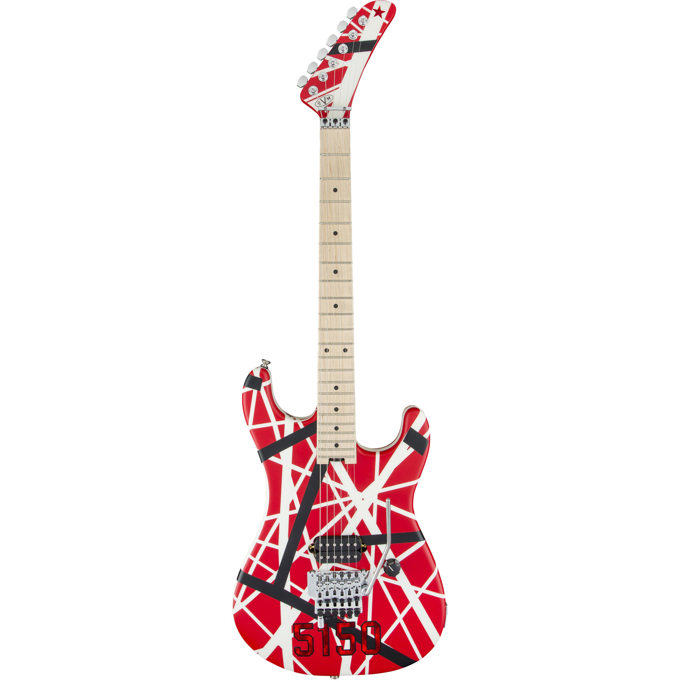 EVH Striped Series 5150 R/B/W – Motor City Guitar