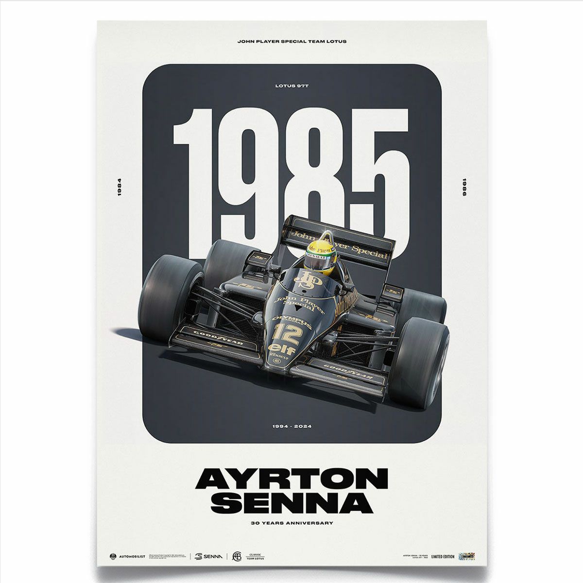 アイルトン・セナ ロータス 99T 30 YEARS OF LEGACY リミテッド