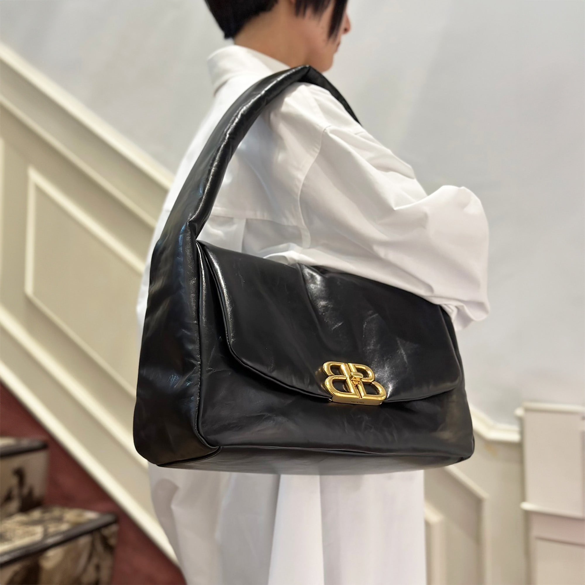 BALENCIAGA MONACO SLING BAG M – mou by ACROPOLIS