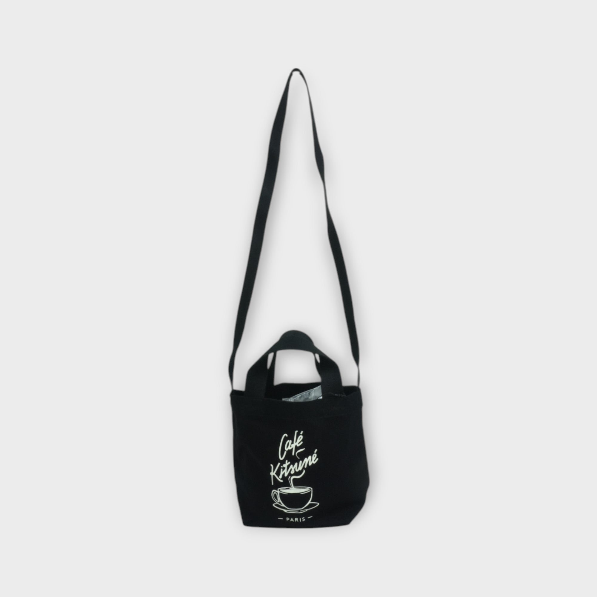 Café Kitsuné CAFE KITSUNE COFFEE CUP MINI TOTE BAG – mou by ACROPOLIS