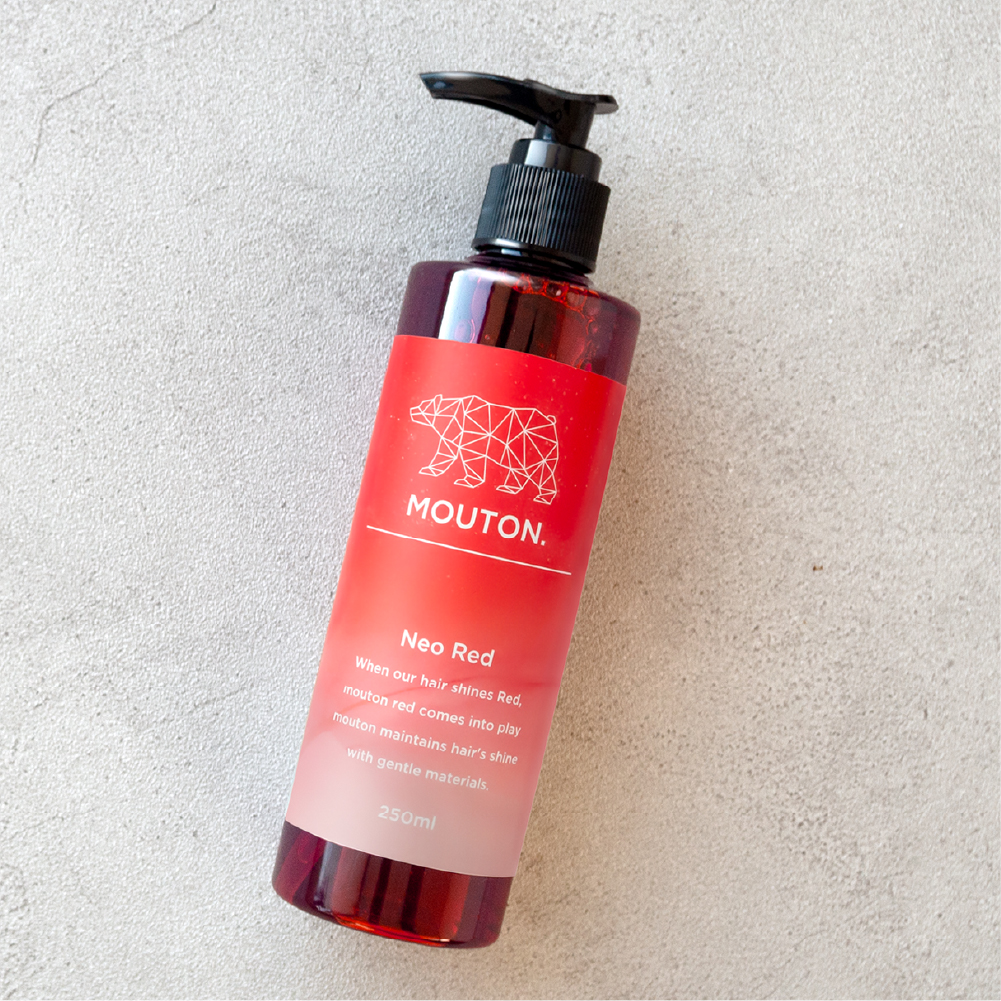 MOUTON COLOR SHAMPOONeo Red ｜ MOUTON（ムートン）