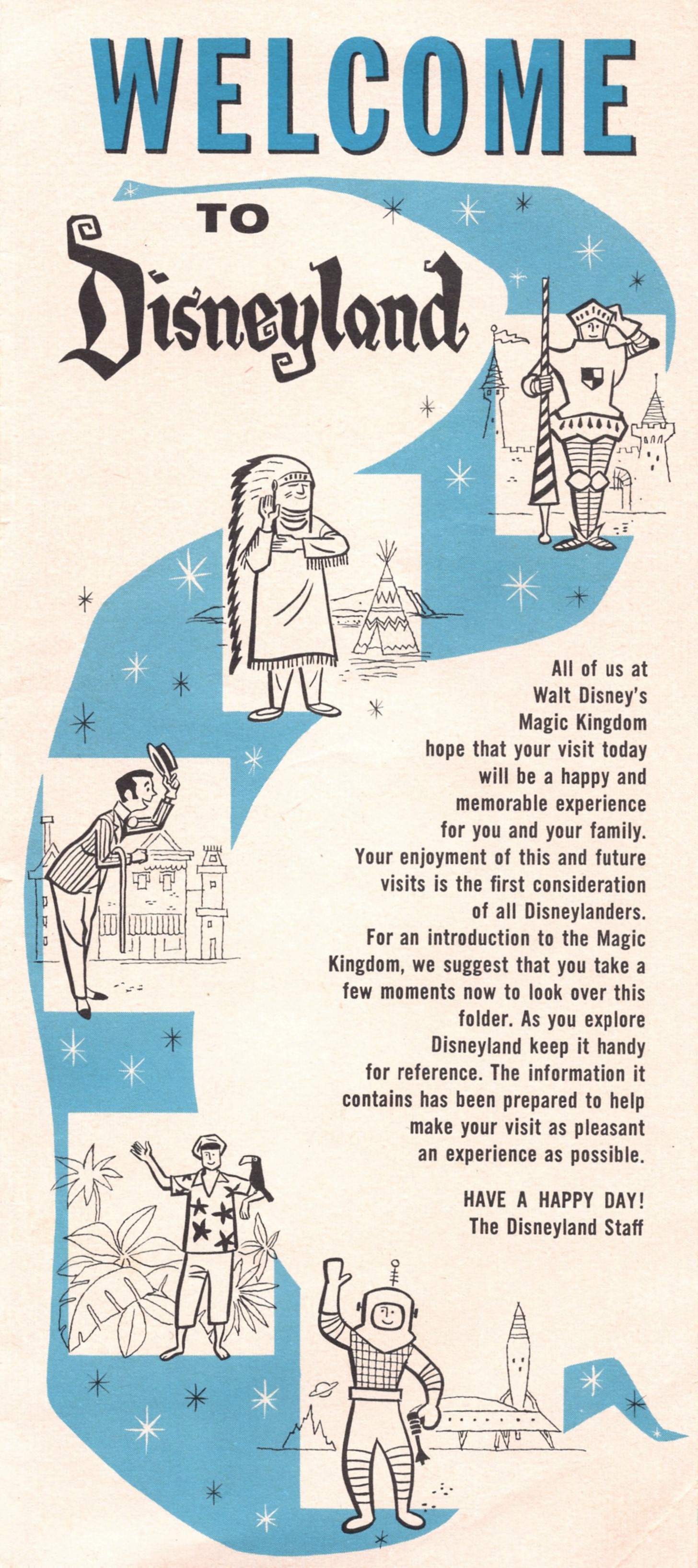 Disneyland Main-Gate Map (1961) | DISNEY COLLECTOR ARCHIVES