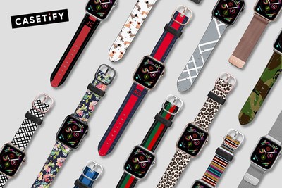 CASETiFY Launches Largest Collection of Apple Watch Bands