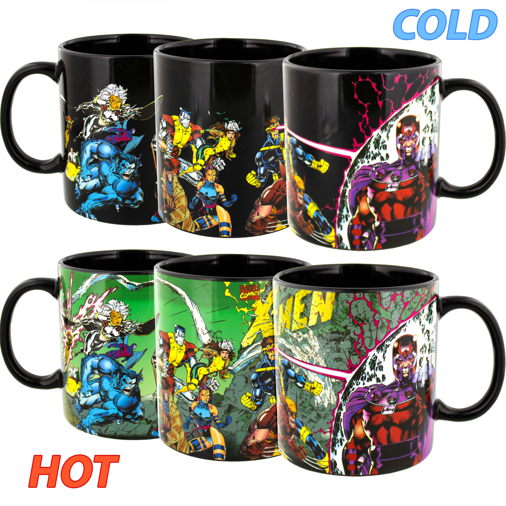 X-Men #1 Cover By Jim Lee 15oz Heat Changing Mug - SuperHeroStuff