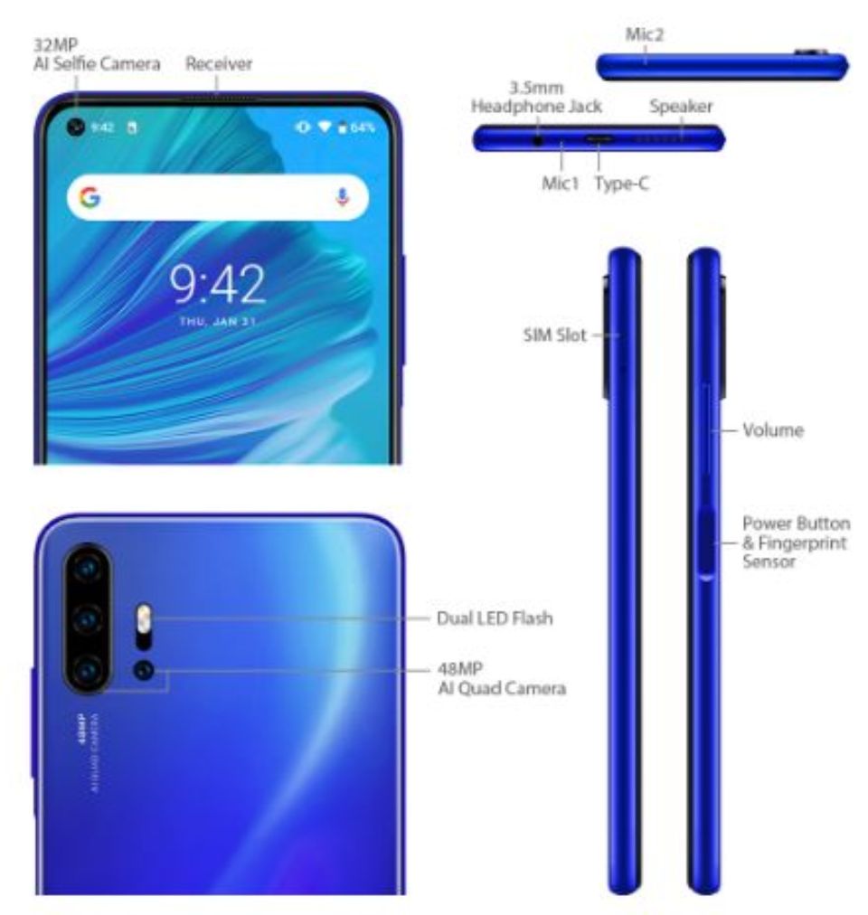 UMIDIGI F2」のスペックや対応バンドとスマホの価格まとめ｜モノログ