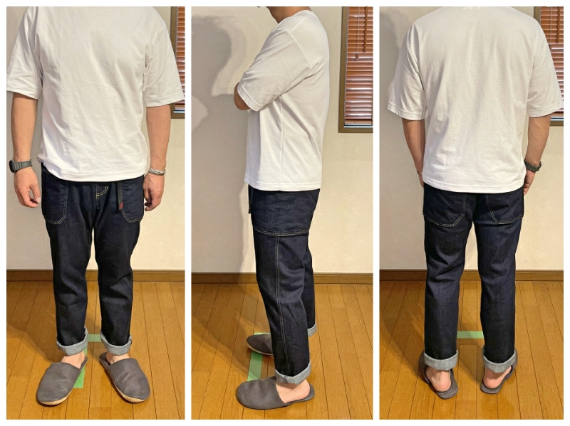 GRAMICCI 人気パンツ デニムガーデンパンツ は今はやりのビッグ