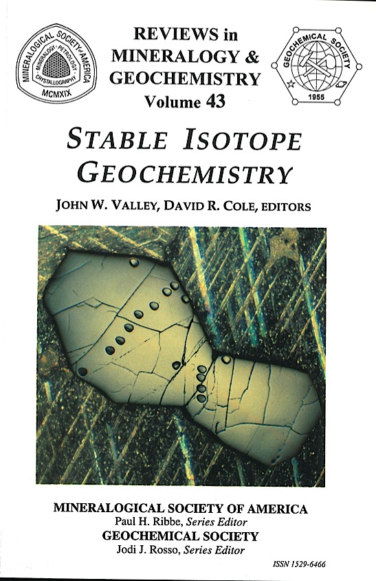 Volume 43: Stable Isotope Geochemistry – MSA