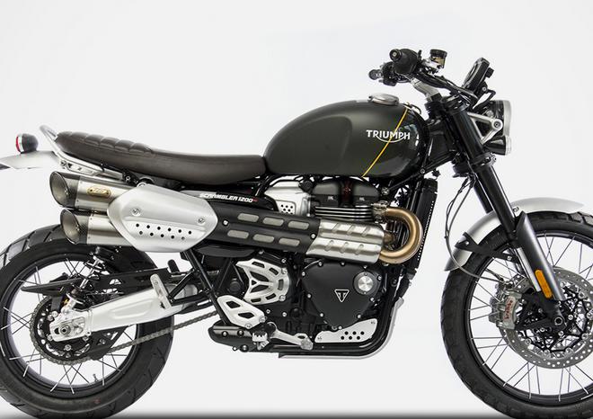 スピードツイン1200 スラクストン1200 フルエキゾーストマフラー