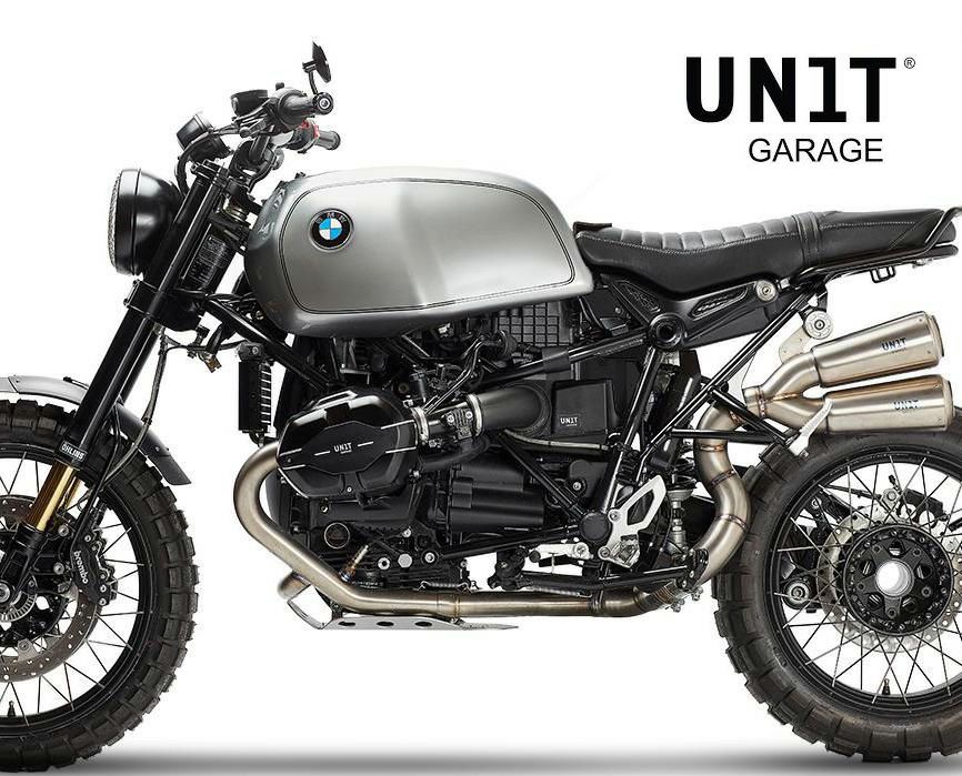 BMW RnineT Scrambler スリップオンマフラー ハイパイプ ステンレス