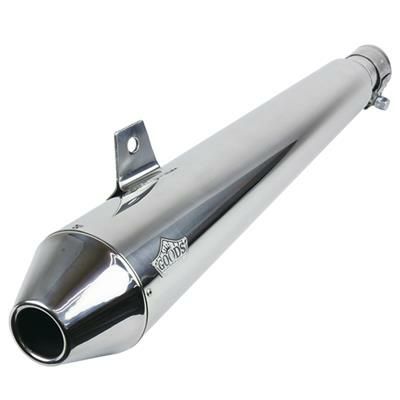 グッズ(GOODS) ESPECIALLY TAPERED CORN スリップオンマフラー グラス