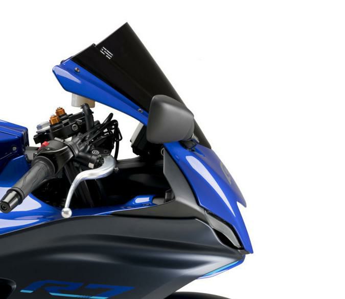 YZF-R7/YZF-R6 レーシングスクリーン ダークスモーク プーチ Puig