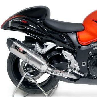 ヨシムラUSA R-77 ステンレス スリップオン マフラー スズキ ハヤブサ