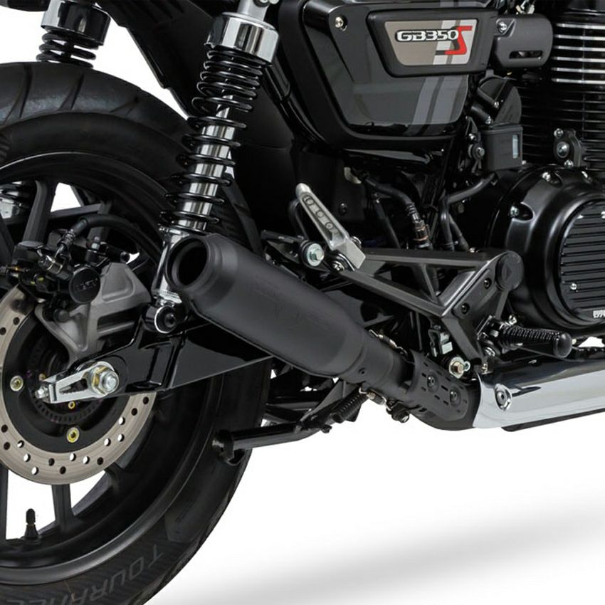 ホンダ GB350、GB350S MONSTER スリップオンマフラー(JMCA) シルバー