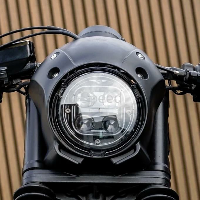 レブル250/500 2020- ヘッドライトカバー スクリーン バイザー V2 K