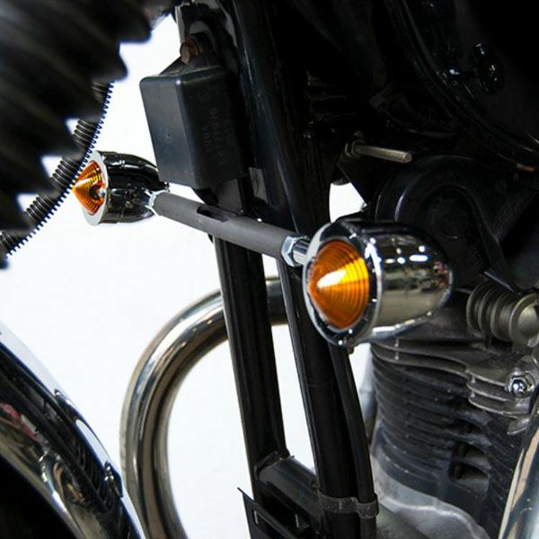 汎用 69ベーツライト クローム モーターロック | バイクカスタムパーツ