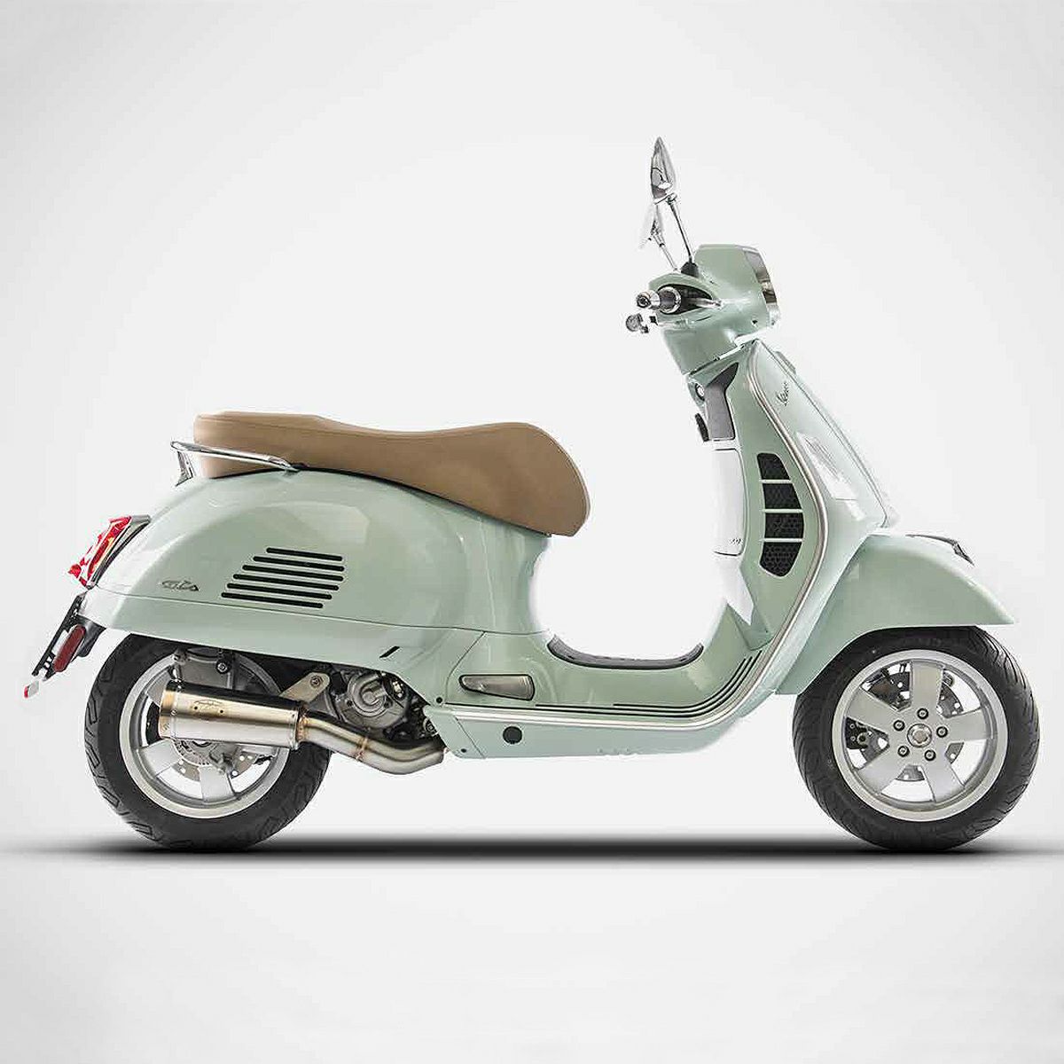 ベスパ GTS300 RACING SS スリップオンマフラー (ステンレス/ブロンズ