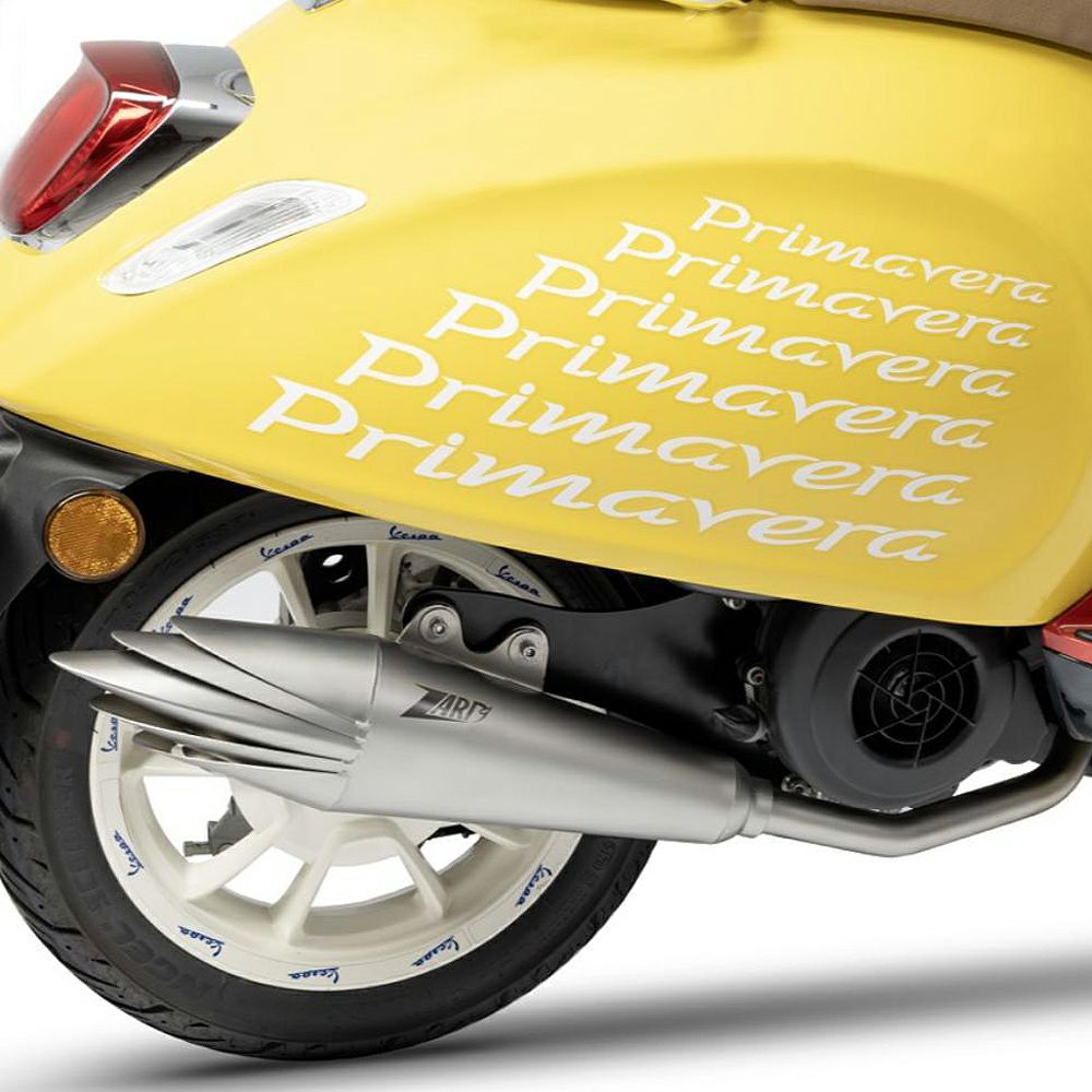 ベスパ GTS300 RACING SS スリップオンマフラー (ステンレス/ブロンズ