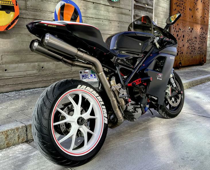 ドゥカティ 848 1098 1098R 1198 2007～2011 フルエキ フルチタン