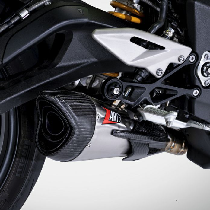 ストリートトリプル765 2023～ マフラー フルエキゾースト レース用