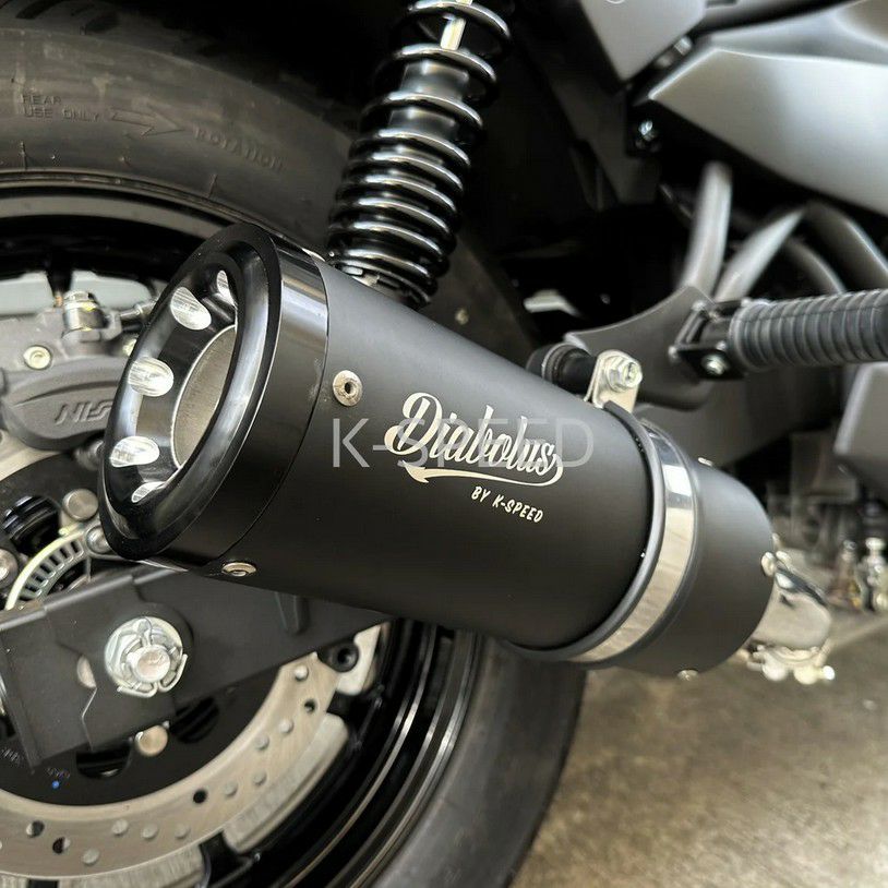 カワサキ エリミネーター スリップオンマフラー ブラック K-SPEED