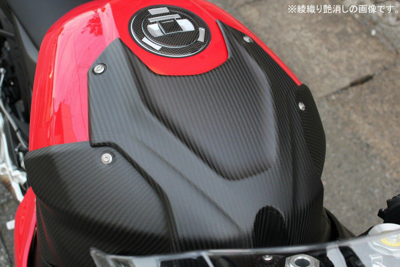 BMW S1000RR タンクトップカバー 左右セット ドライカーボン SPEEDRA