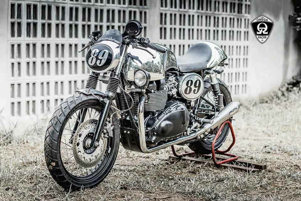 空冷インジェクション ボンネビル T100 スクランブラー スラクストン