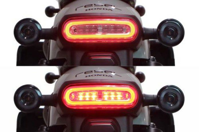 レブル CL250/500 GB350S LED テールランプキット スモークレンズ