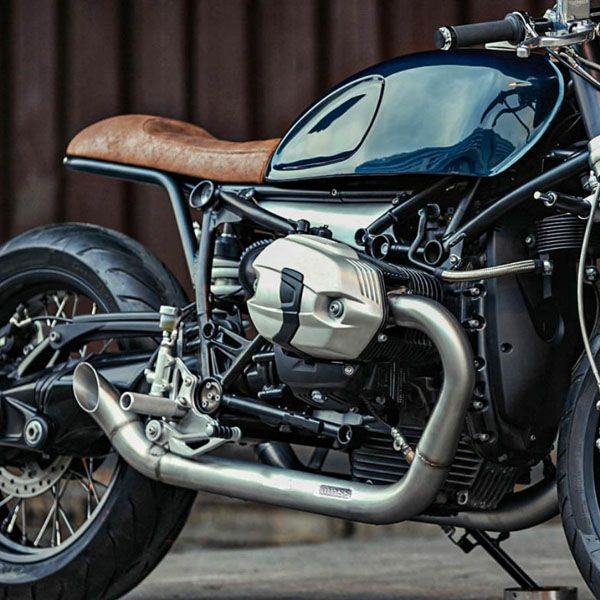 BMW RnineT フルエキゾースト マフラー シルバー FCRオリジナル