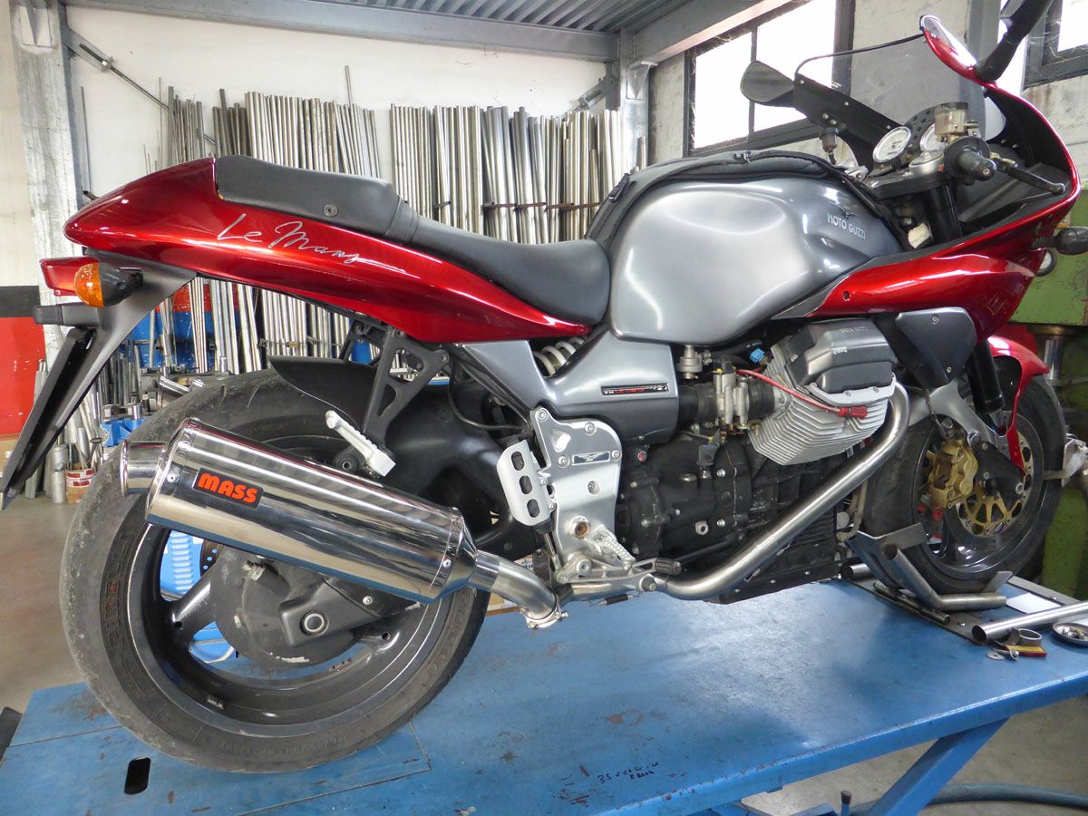 MOTO GUZZI(モトグッチ) V11スポルト/ルマン ポリッシュオーバル