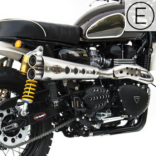 空冷 スクランブラー900 フルエキゾーストマフラー 