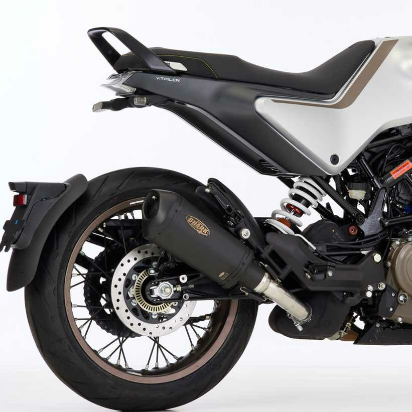 SHARK スリップオンマフラー Street GP カーボン HUSQVARNA Svartpilen