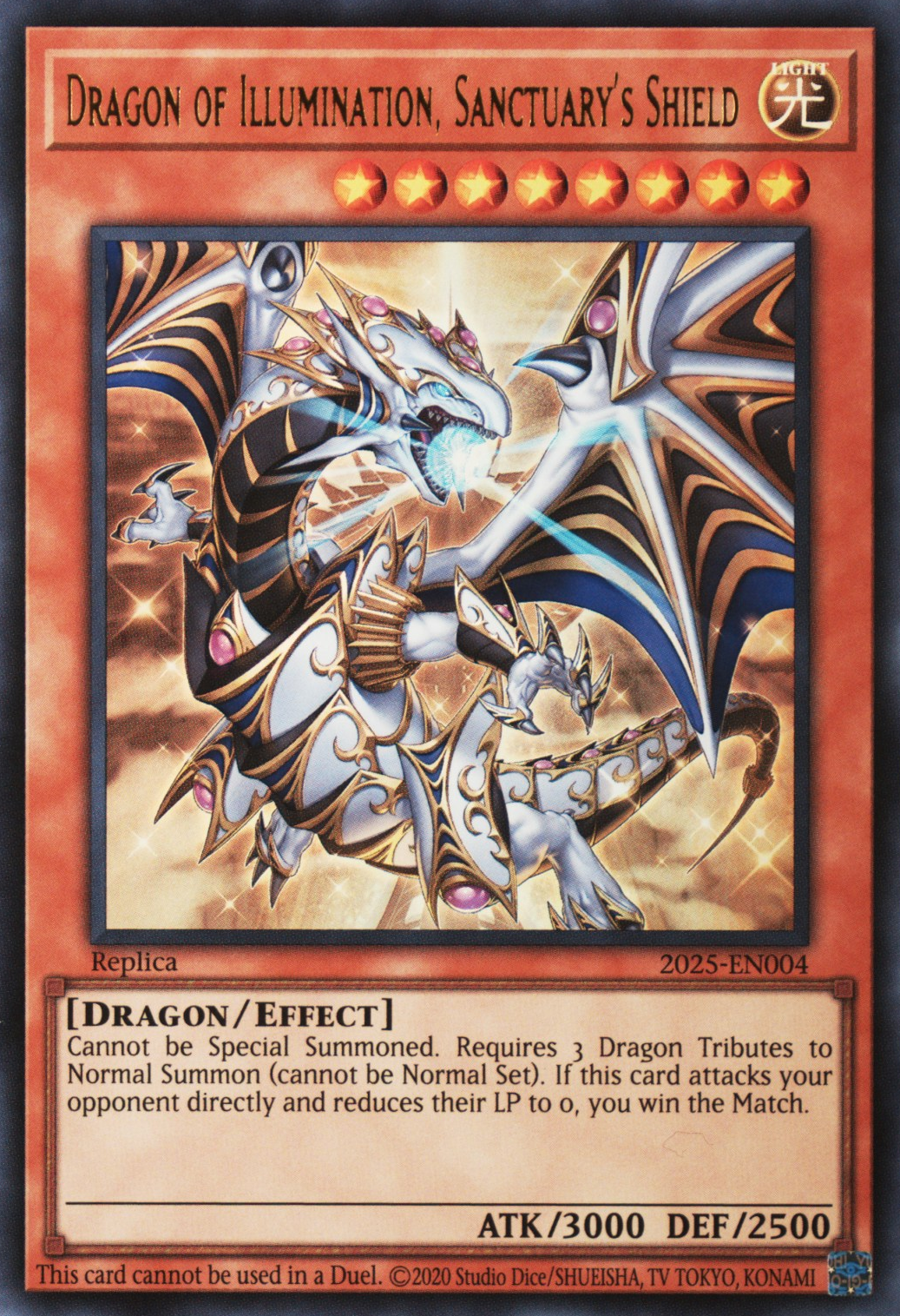 Dragon of Illumination, Sanctuary's Shield - Yugipedia