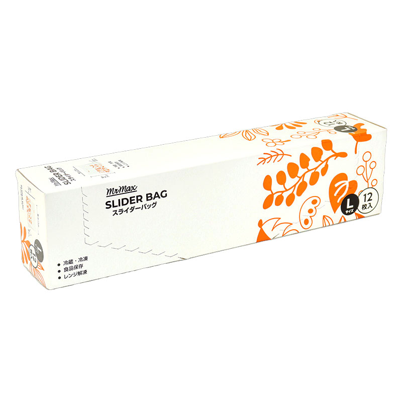 スライダーバッグ Lサイズ 12枚入 ｜ ミスターマックスオンラインストア