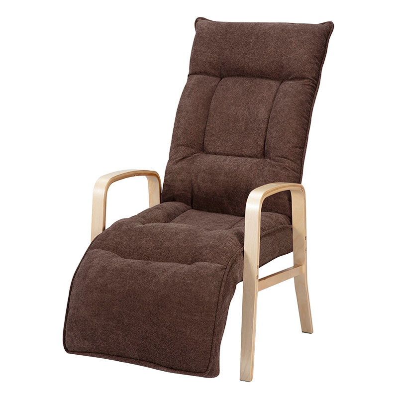 楽天1位高座椅子 リクライニング 美品 ドウシシャ 脚までくつろぐ高座