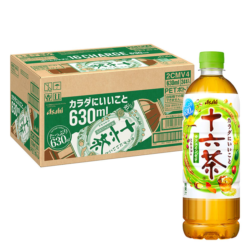 アサヒ 十六茶 1箱(630ml×24本) ｜ ミスターマックスオンラインストア
