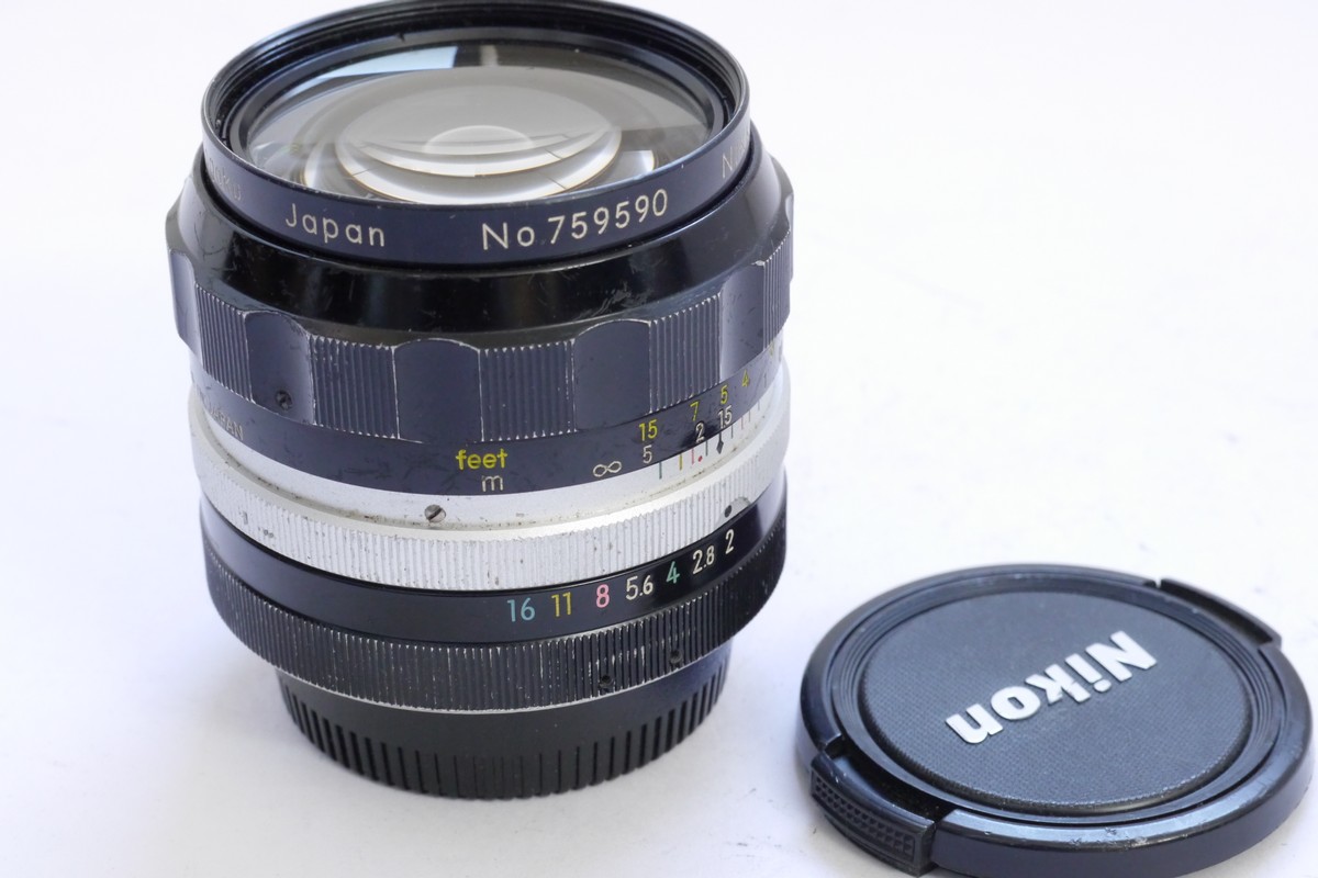 Nikon Nippon Kogaku 35mm f2 Auto Nikkor-O manual focus NON-AI
