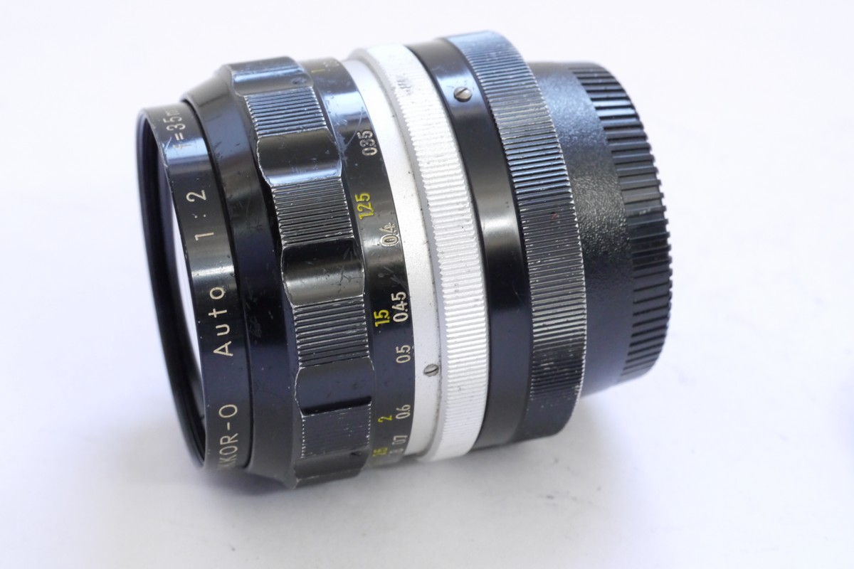 Nikon Nippon Kogaku 35mm f2 Auto Nikkor-O manual focus NON-AI