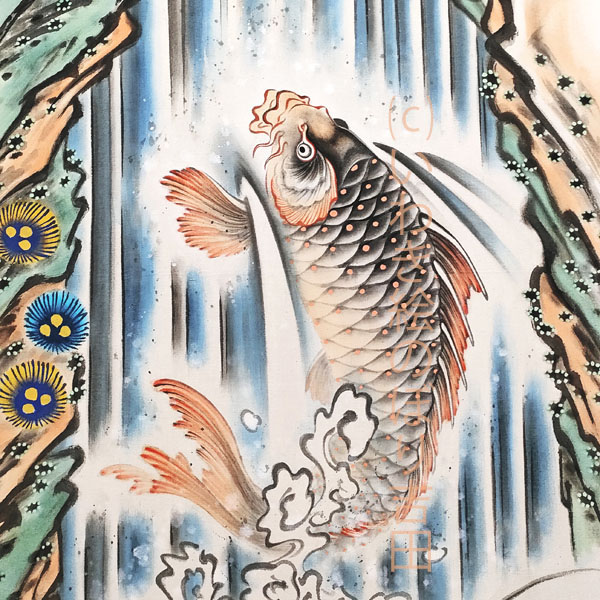 鯉の滝昇り（滝登り）の由来とは｜登竜門伝説と「こいのぼり」の起源