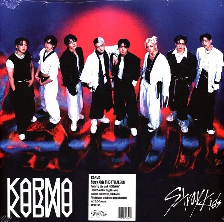Stray Kids - KARMA (Clear Sapphire Coloured) (LP) - Muziker