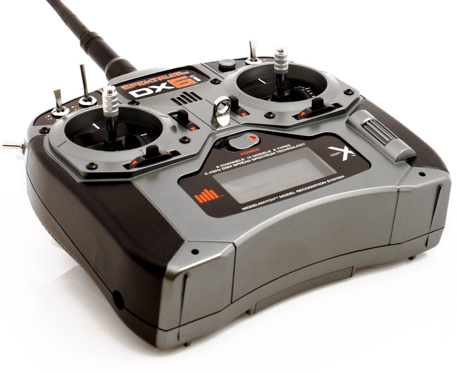 DX6i DSMX 6-Channel Full Range Microlite Mode 2 (SPM6625