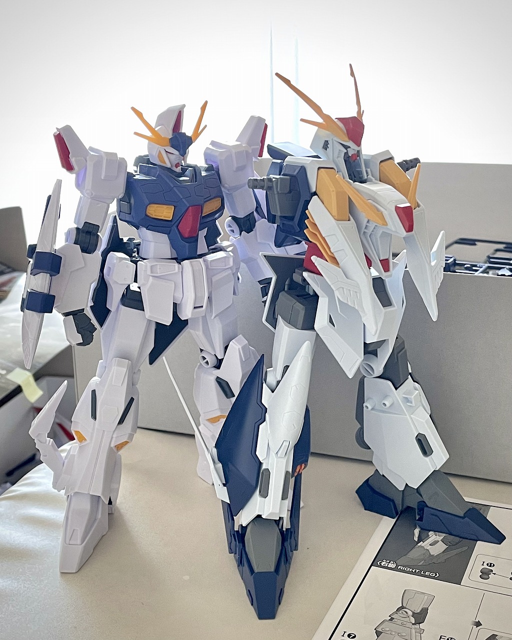 HGUC Ξガンダム 仮組み レビュー | 俺のガンプラブログ