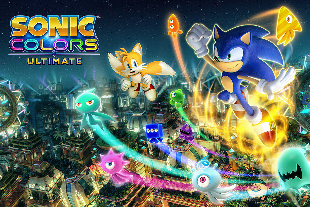 Sonic Colors Ultimate Game Poster – My Hot Posters