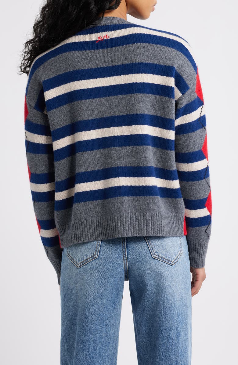 Damson Madder Didi Faux Layered Merino Wool Cardigan | Nordstrom