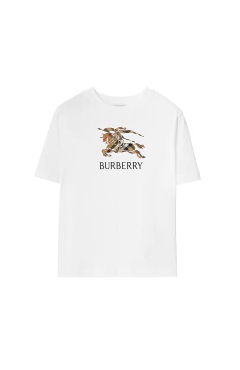 Boys' Burberry T-Shirts (2T-7): Henley, Crewneck & Long Sleeve