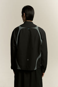 HORIZON ZIP SHIRT EUPHORIC BLACK