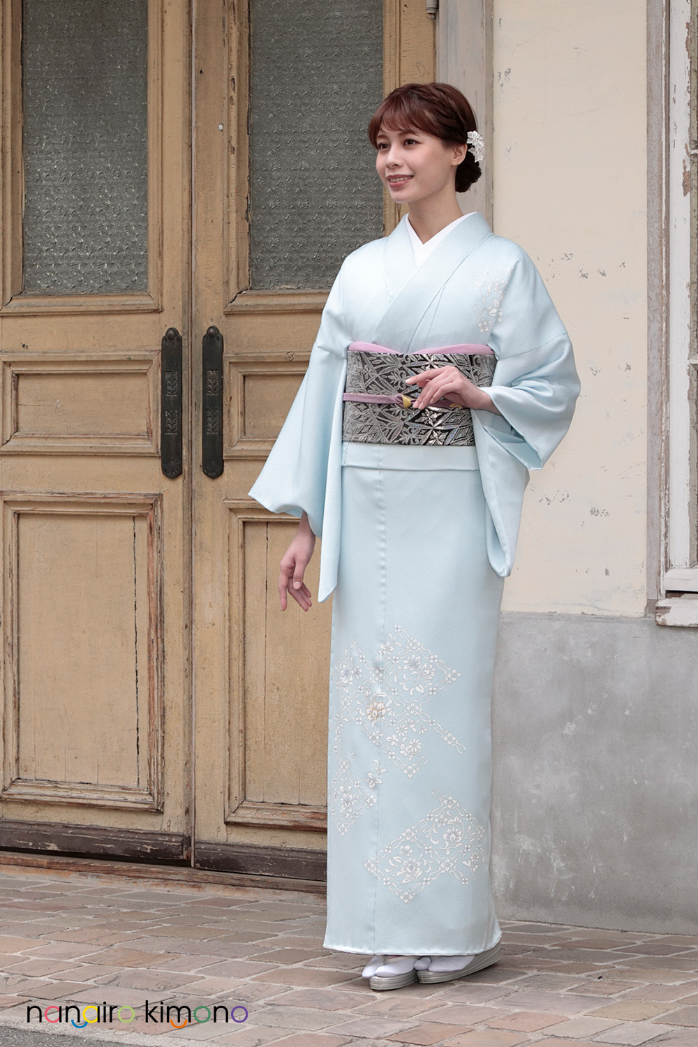 ナナイロキモノWEBショップ / 付下げ訪問着フルセット｜人気No.3 淡い
